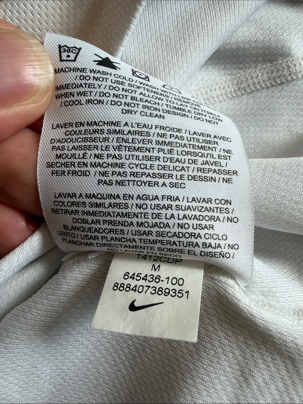 Nike White Hood to Coast 2015 Racerback Tank